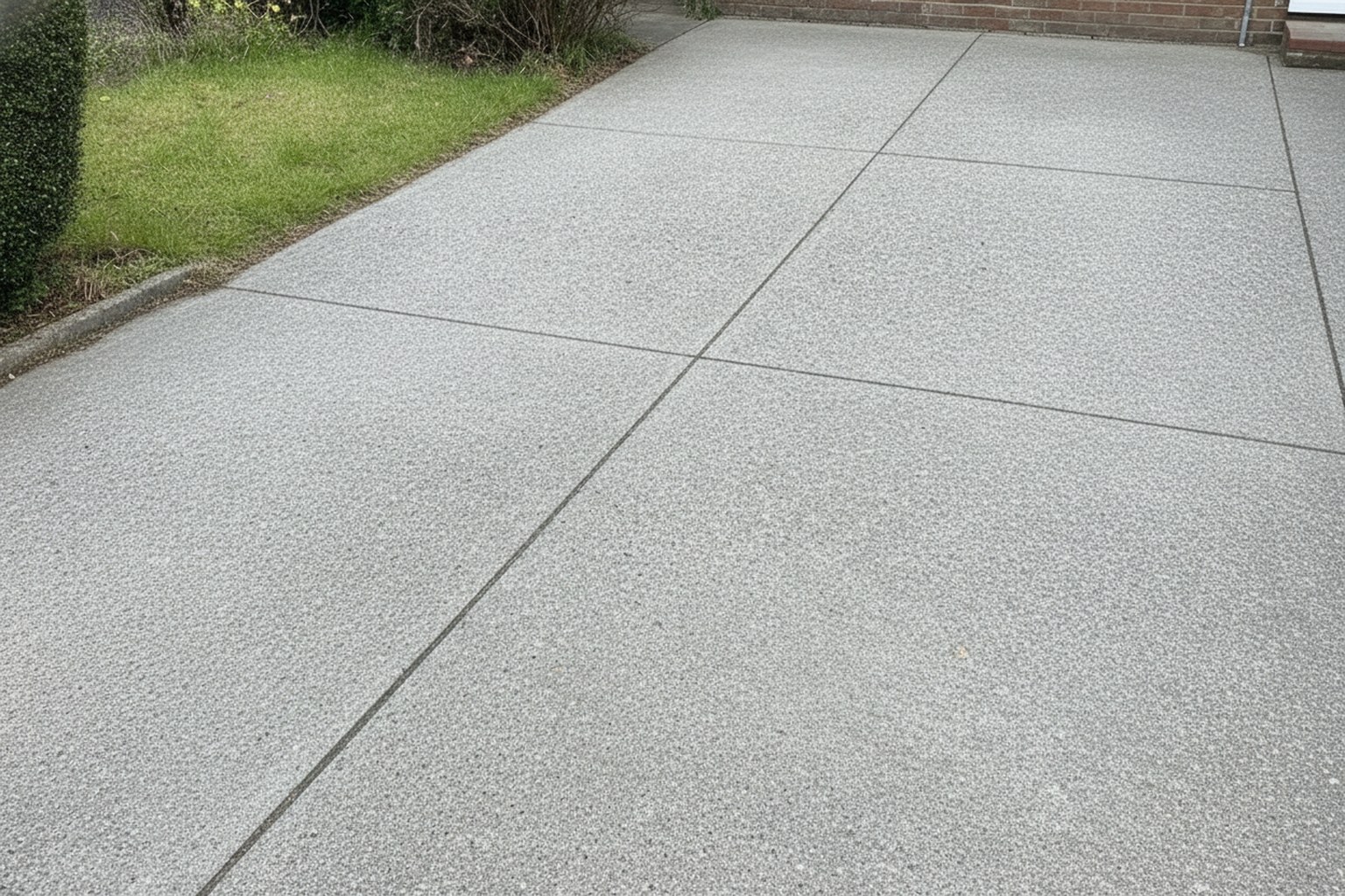 Concrete & Imprinted Concrete Cleaning in Bournemouth after cleaning