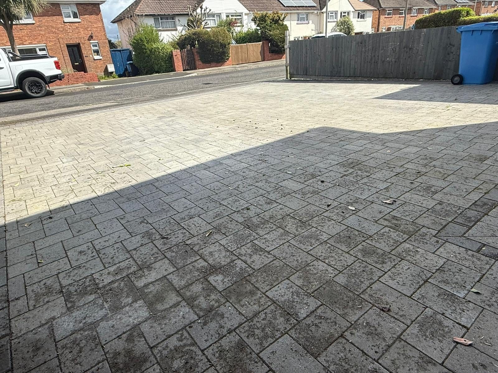 Driveway Cleaning in Bournemouth & Poole before cleaning